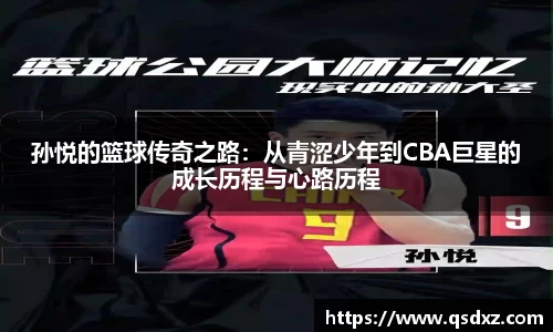 孙悦的篮球传奇之路：从青涩少年到CBA巨星的成长历程与心路历程